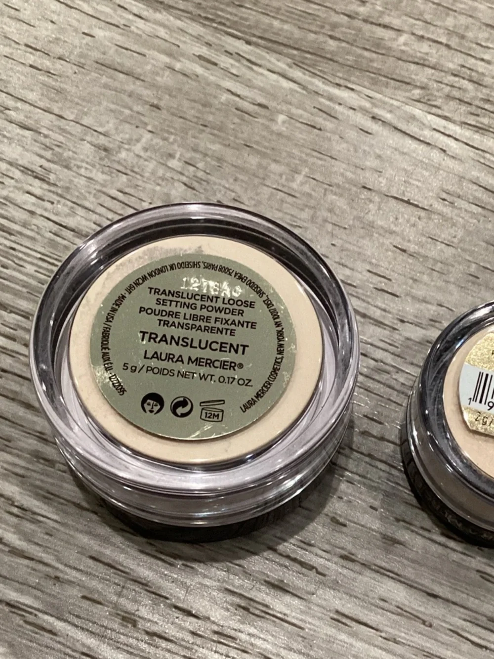 NEW SEALED SET 2 LAURA MERCIER TRANSLUCENT LOOSE SETTING POWDER IN TRAVEL & DLX
